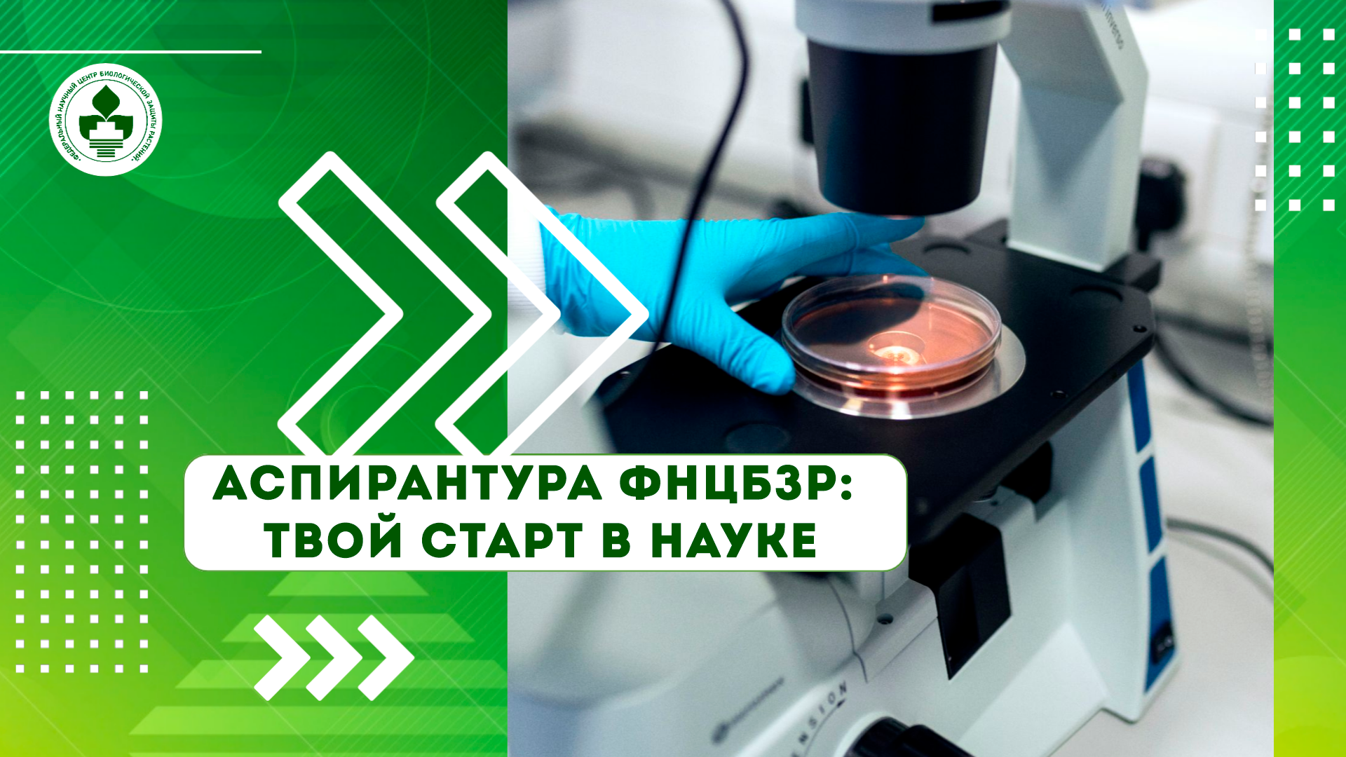 Аспирантура ФНЦБЗР: твой старт в науке