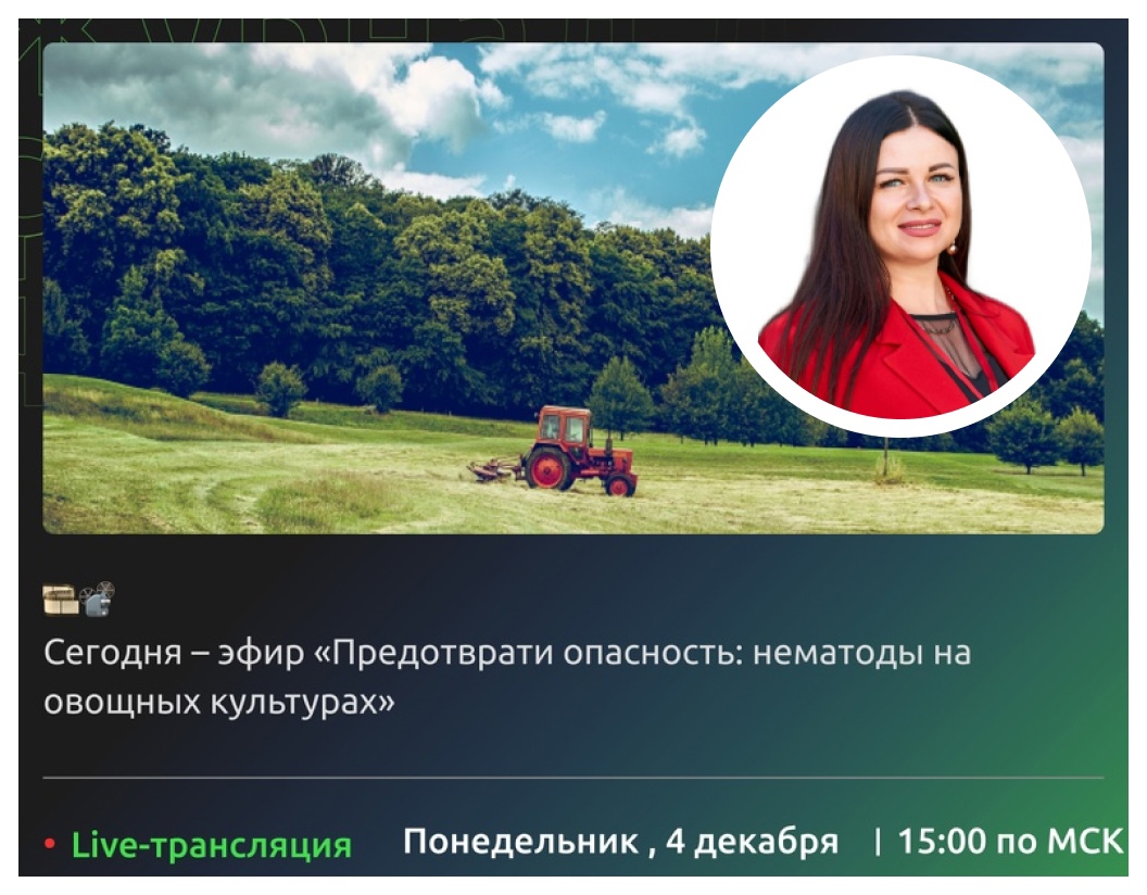 Прямой эфир Светланы Нековаль на платформе Россельхозбанка