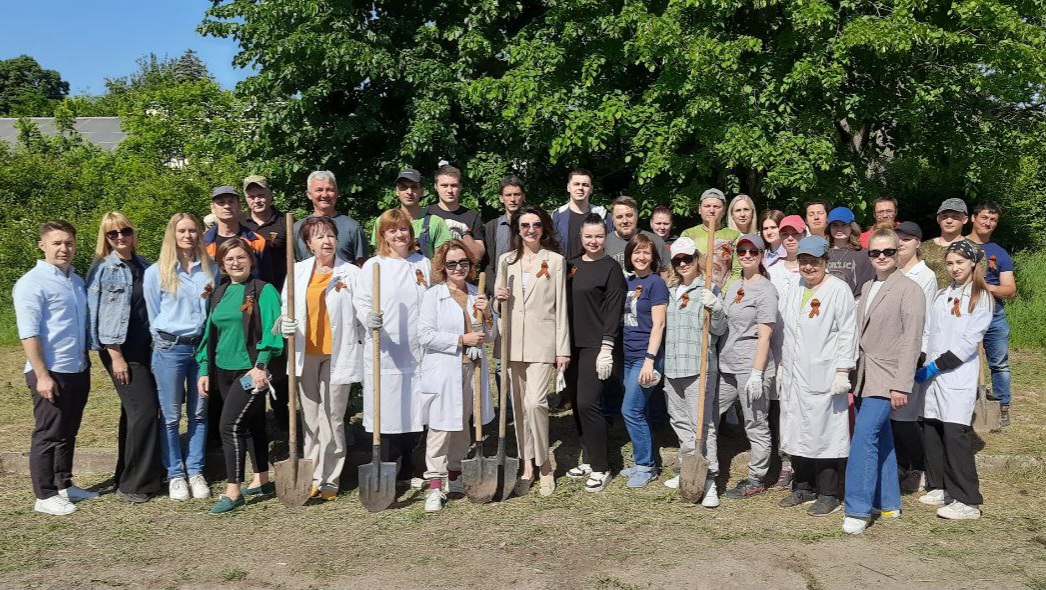 Коллектив научного центра принял участие в международной акции "Сад памяти" 